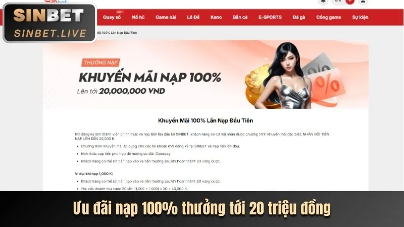 Ưu đãi chào mừng thành viên mới 789BET